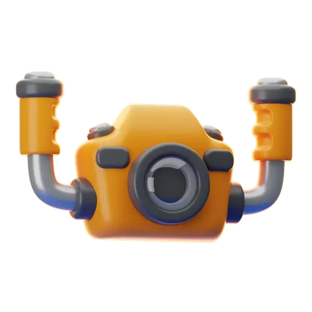 Diving Camera  3D Icon