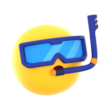 Diving Emoji  3D Icon