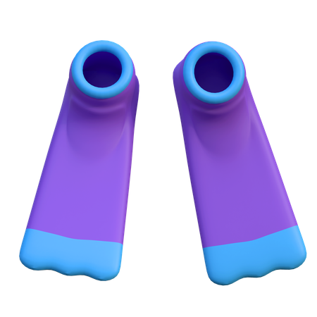 Diving Fin  3D Icon