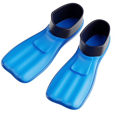 Diving Fins  3D Icon