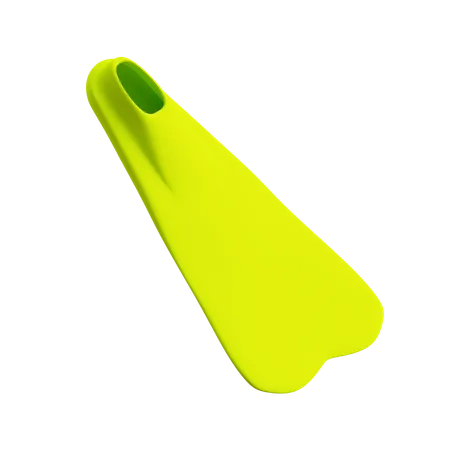 Diving Fins  3D Illustration