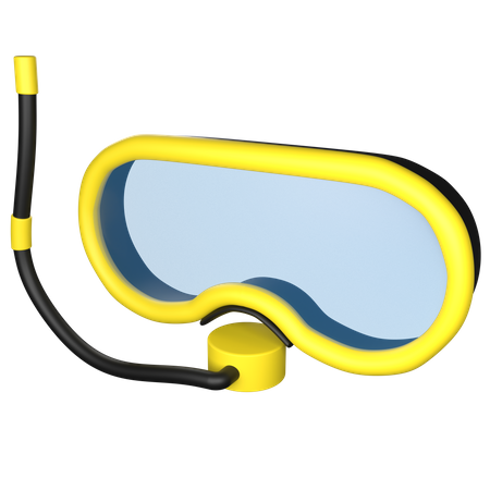 Diving Goggles  3D Icon