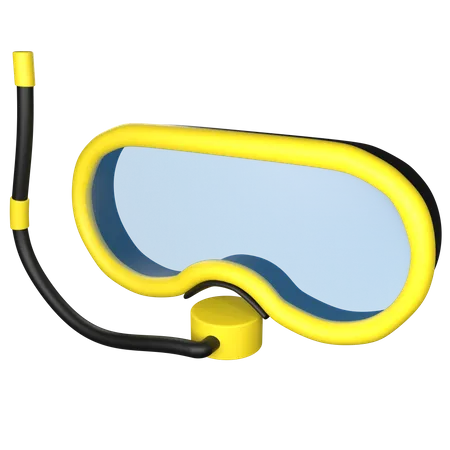 Diving Goggles  3D Icon