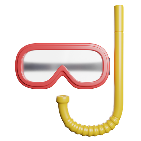 Diving Goggles  3D Icon