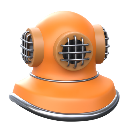 Diving Helmet  3D Icon