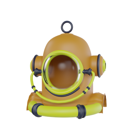 Diving Helmet  3D Icon