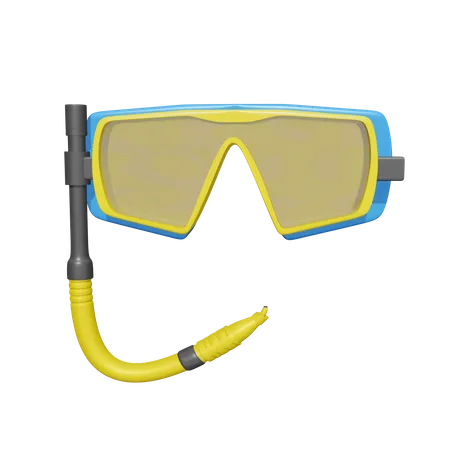 Diving Mask  3D Icon