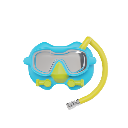 Diving Mask  3D Icon