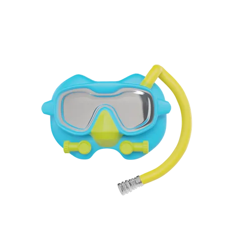 Diving Mask  3D Icon