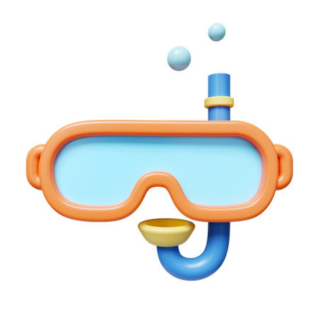 Diving Mask  3D Icon