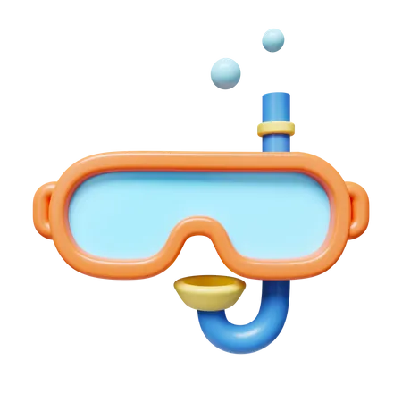 Diving Mask  3D Icon