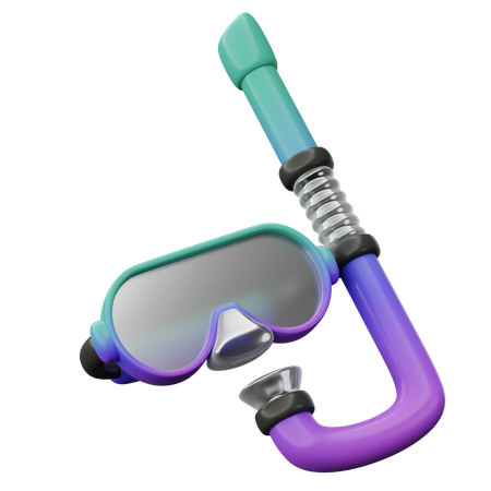 Diving Mask  3D Icon