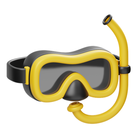 Diving Mask  3D Icon