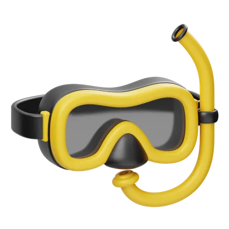 Diving Mask  3D Icon