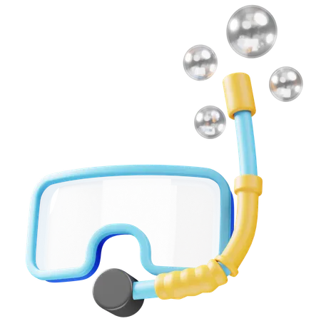 Diving Mask  3D Icon