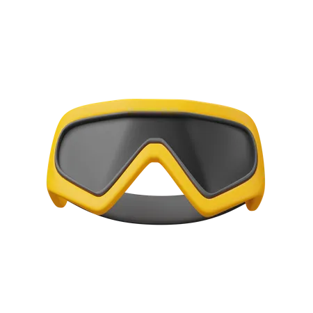 Diving Mask  3D Icon