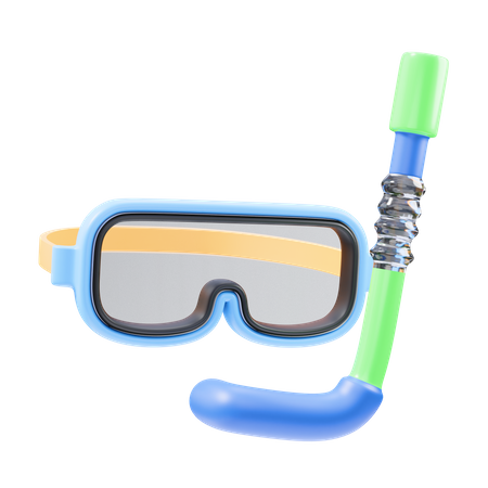 Diving Mask  3D Icon