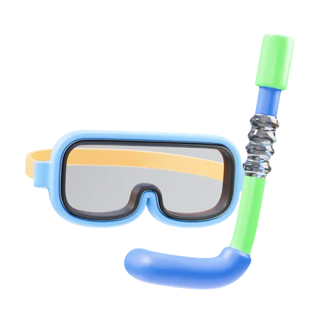 Diving Mask  3D Icon