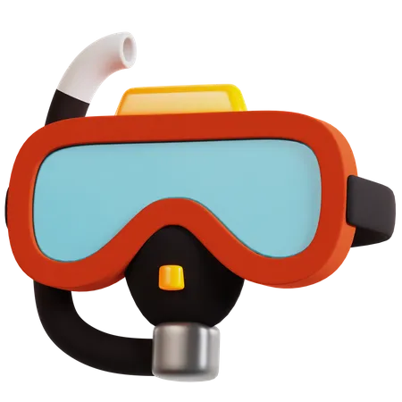 Diving Mask  3D Icon