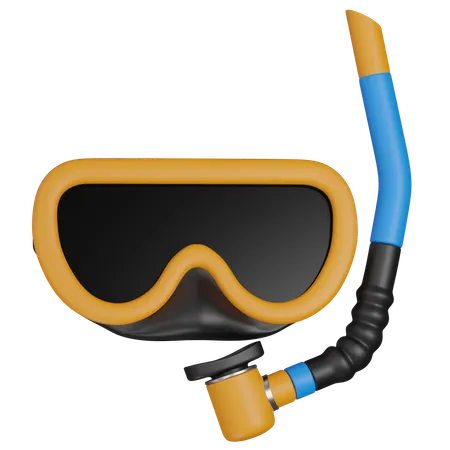 Diving Mask  3D Icon