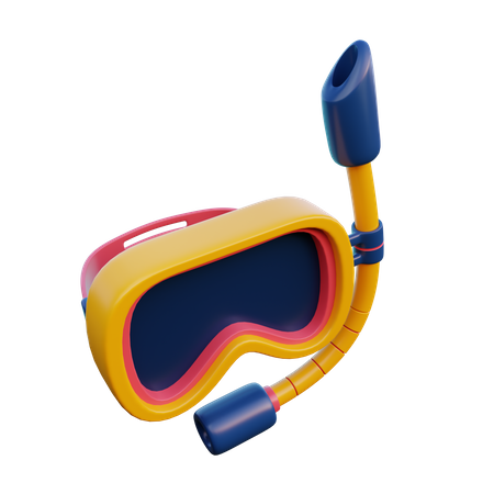 Diving Mask  3D Icon