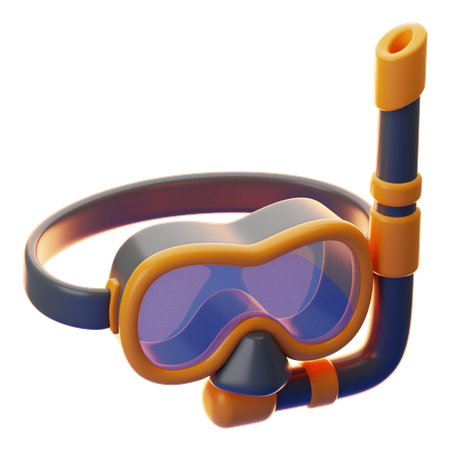 Diving Mask  3D Icon