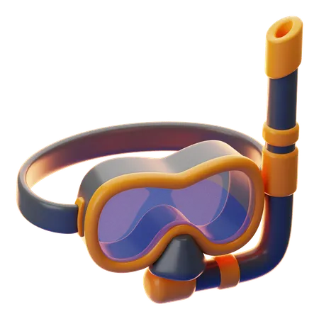 Diving Mask  3D Icon