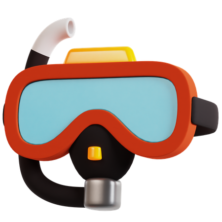 Diving Mask  3D Icon