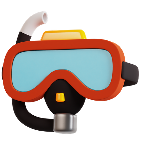 Diving Mask  3D Icon
