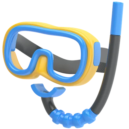 Diving mask  3D Icon