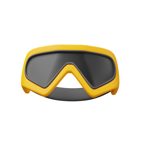 Diving Mask  3D Icon