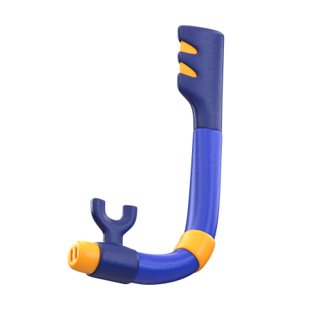 Diving Snorkel  3D Icon