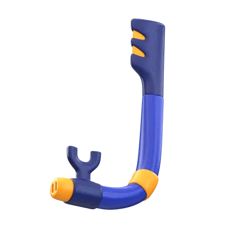 Diving Snorkel  3D Icon