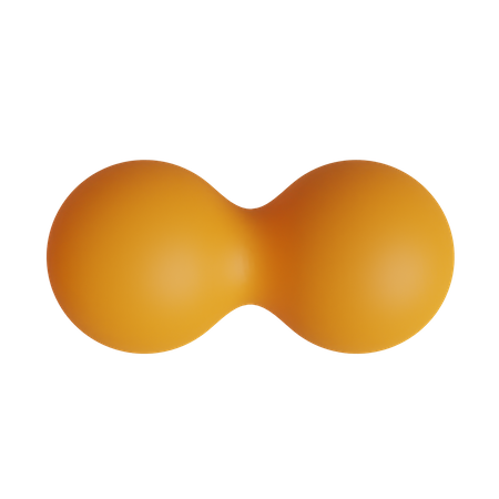 Divisão de bola  3D Icon