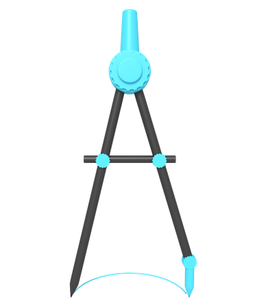 Diviseur de boussole  3D Icon