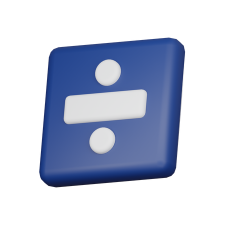Division  3D Icon