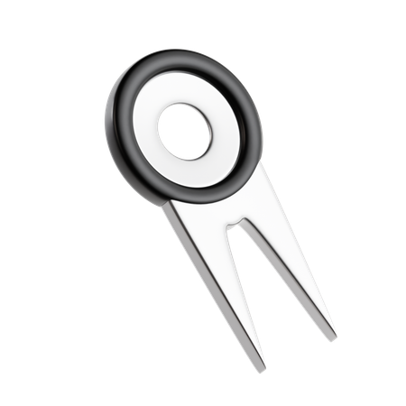 Divot repair tool  3D Icon