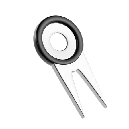 Divot repair tool  3D Icon