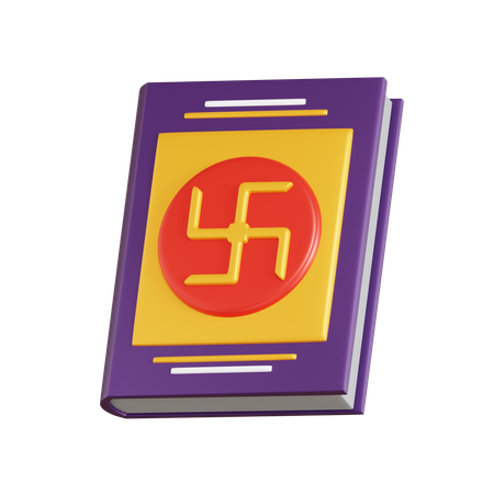 Diwali Book  3D Icon