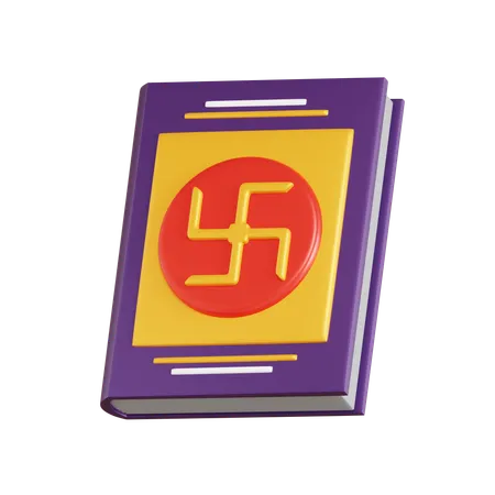 Diwali Book  3D Icon