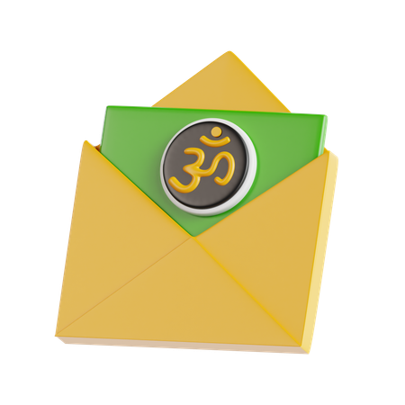 Diwali-Brief  3D Icon