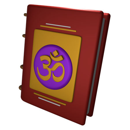 Diwali-Buch  3D Icon