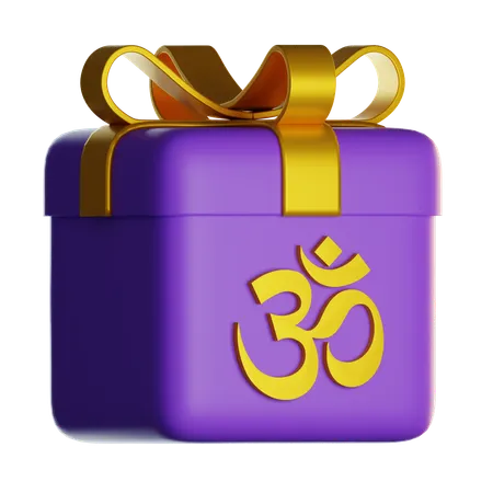 Cadeau de Diwali  3D Icon