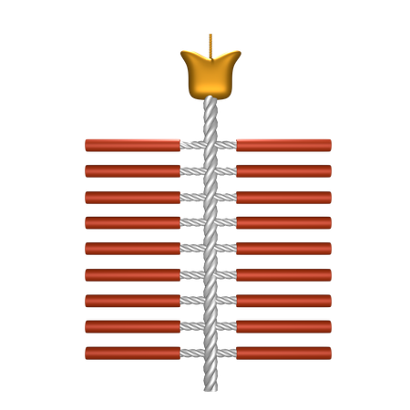 Diwali Cracker  3D Icon