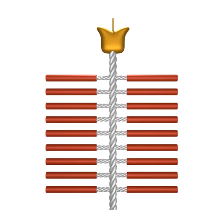 Diwali Cracker  3D Icon