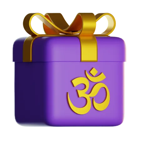 Diwali Gift  3D Icon