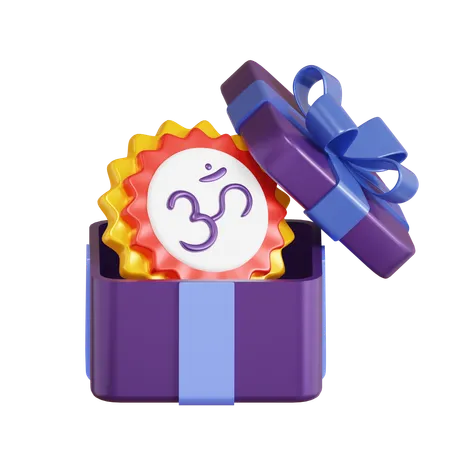 Diwali Gift  3D Icon