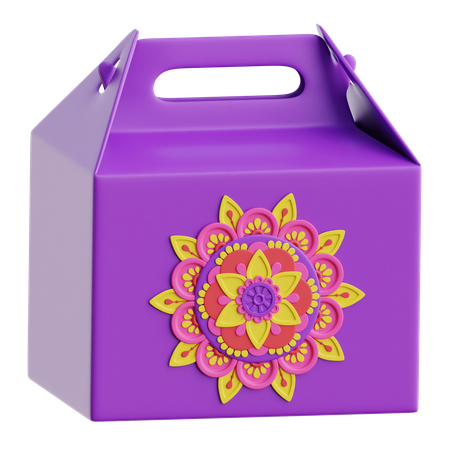 Diwali Gift  3D Icon