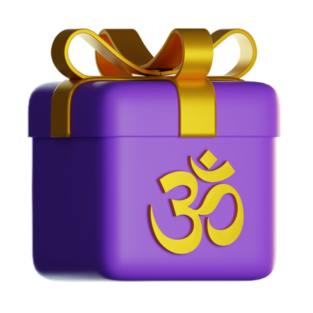 Diwali Gift  3D Icon