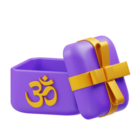 Diwali Gift  3D Icon